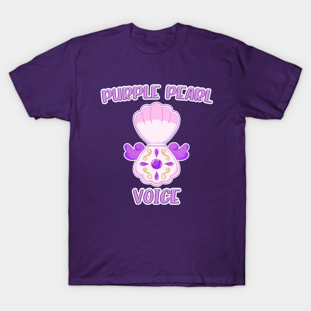 Purple Pearl Voice T-Shirt by Kiroiharu